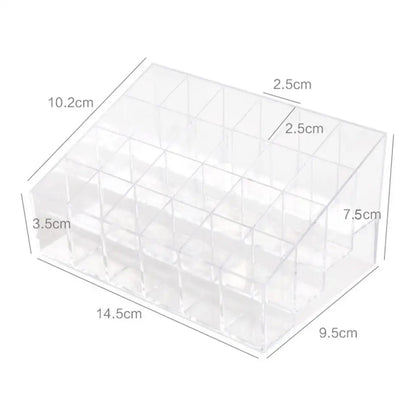 Lipstick Holder, 24 Grid Organizer