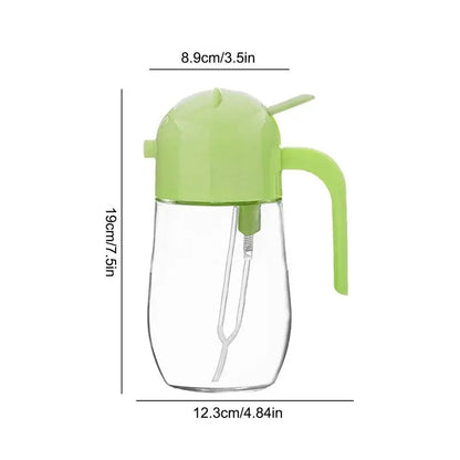 2 in 1 Glass Oil Sprayer and Dispenser