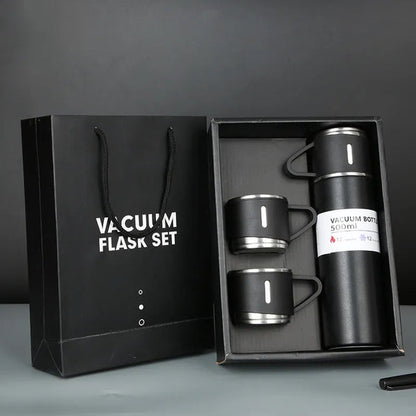 Vacuum Flask Stainless Steel Thermos Cups Set (500ML)