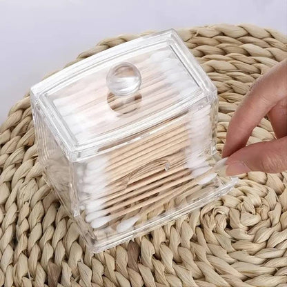 Acrylic Cotton Holder Organizer