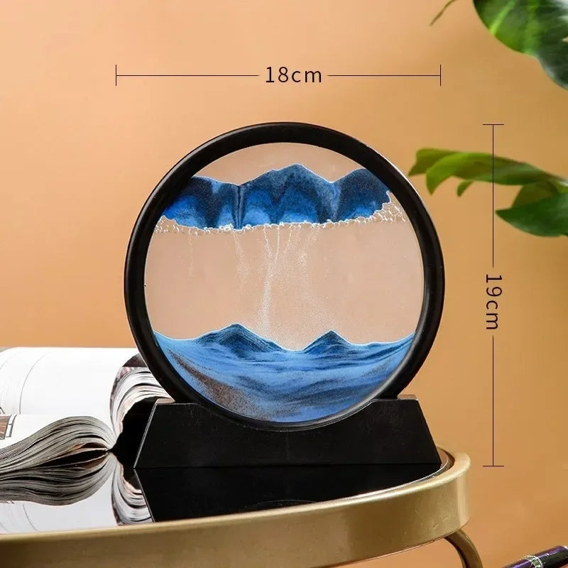 3D Moving Sand Art Home Decor
