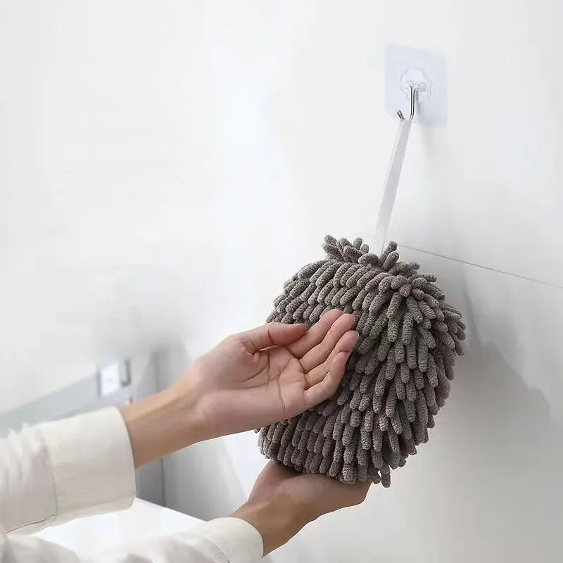 Microfibre Round Hand Towel