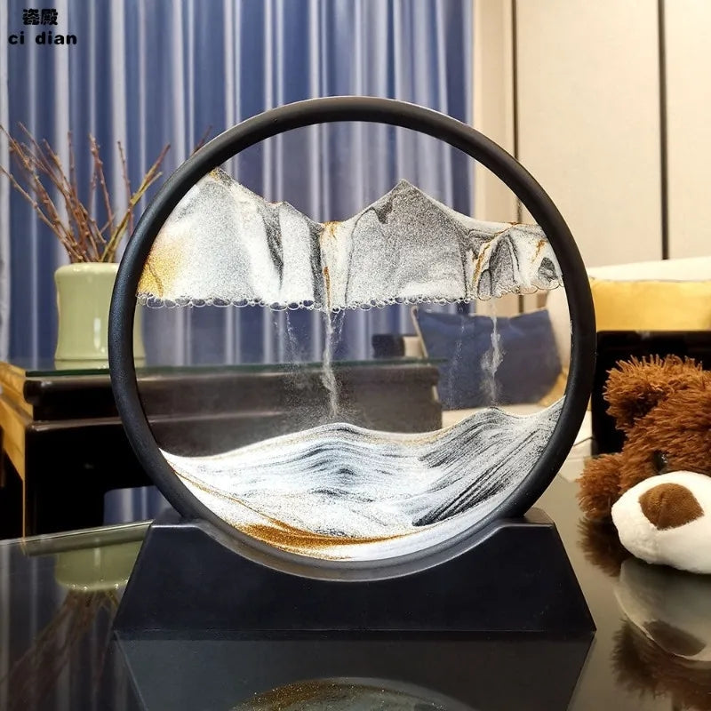 3D Moving Sand Art Home Decor