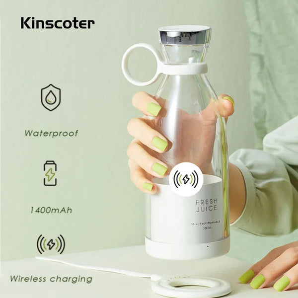 Rechargeable 4 blades juicer