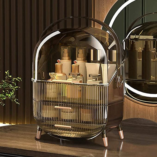 Luxury Acrylic Large Capacity Dressing Table Organizer (Box Packing)