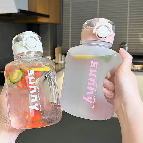 One Liter sunny water bottle