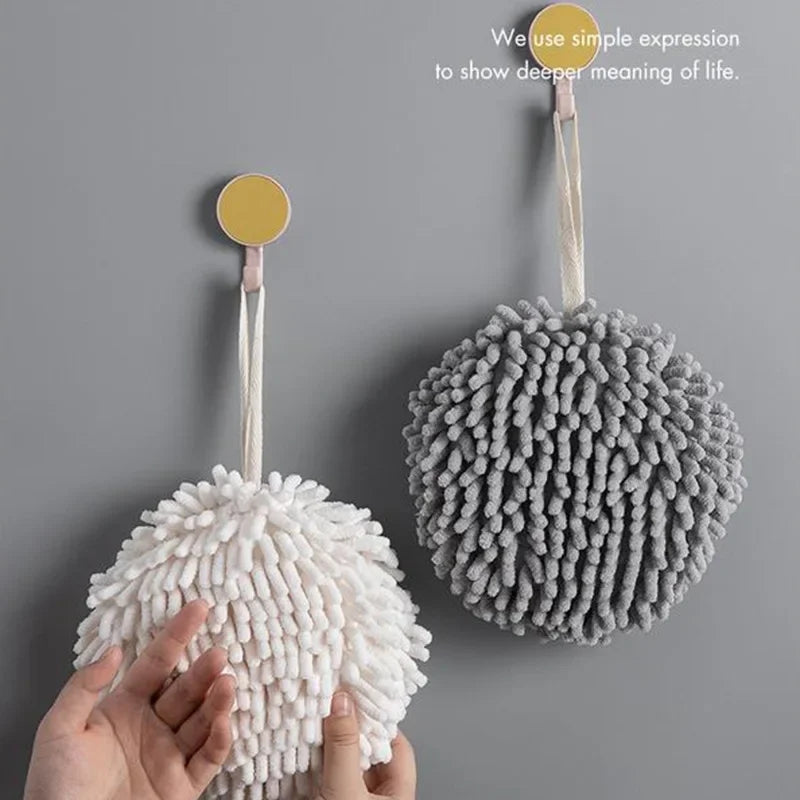 Microfibre Round Hand Towel