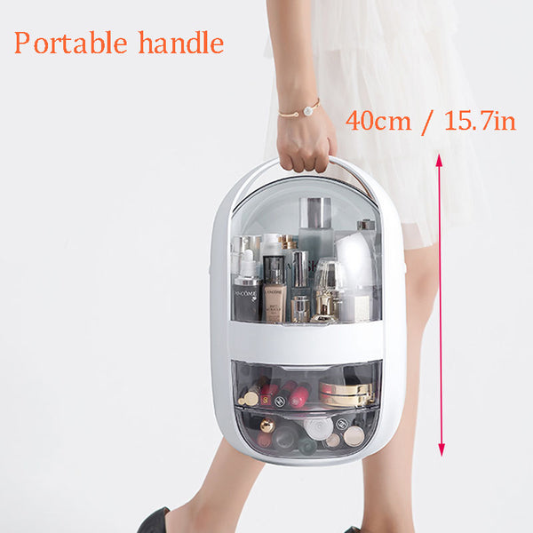 Bigbsize cosmetics organizer with drawers