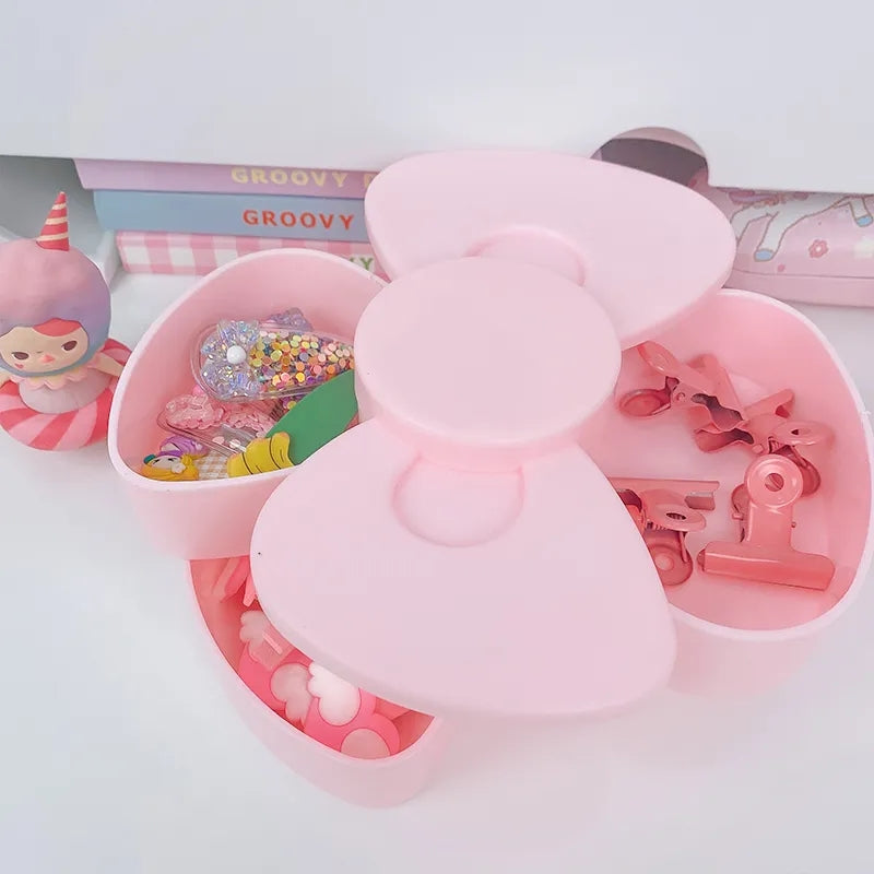 Bow shape storage box