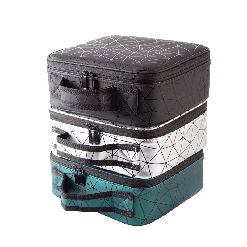 Double Layer Portion Cosmetic Bag