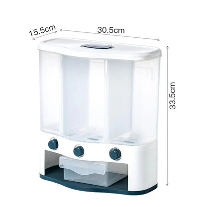 Kitchen Airtight Plastic Container with Lid