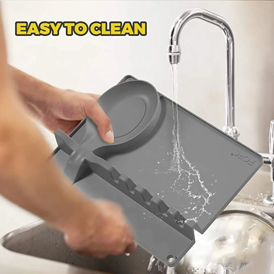 2In1 Multifunctional Silicone Spoon Holder