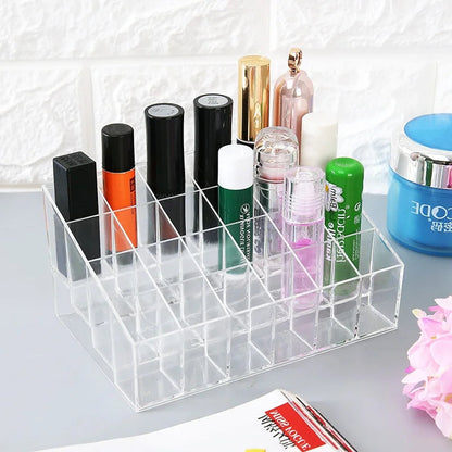 Lipstick Holder, 24 Grid Organizer
