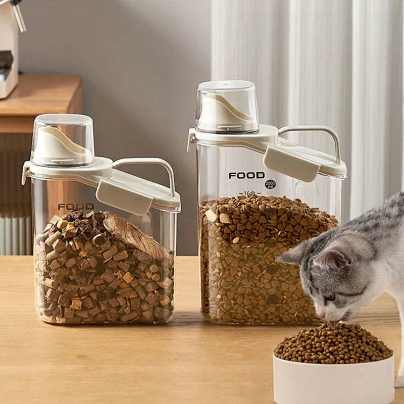 Acrylic food storage jars