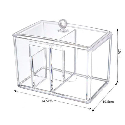 Multi purpose cotton bud and tissue holder