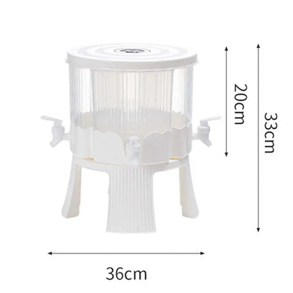 Juice dispenser with stand