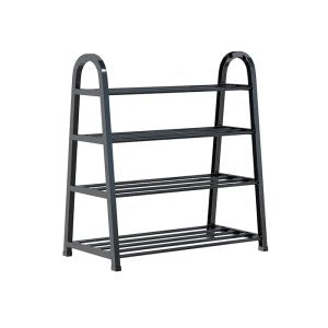 Four layer shoe rack