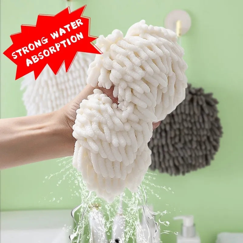 Microfibre Round Hand Towel