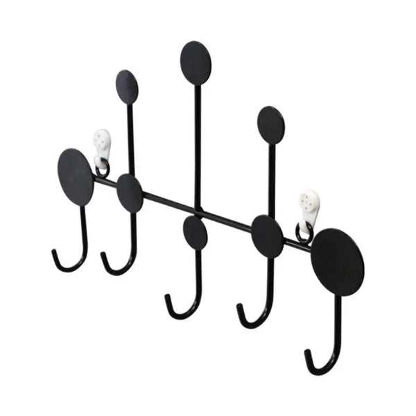 Metallic wall mounted cloth hanging holder
