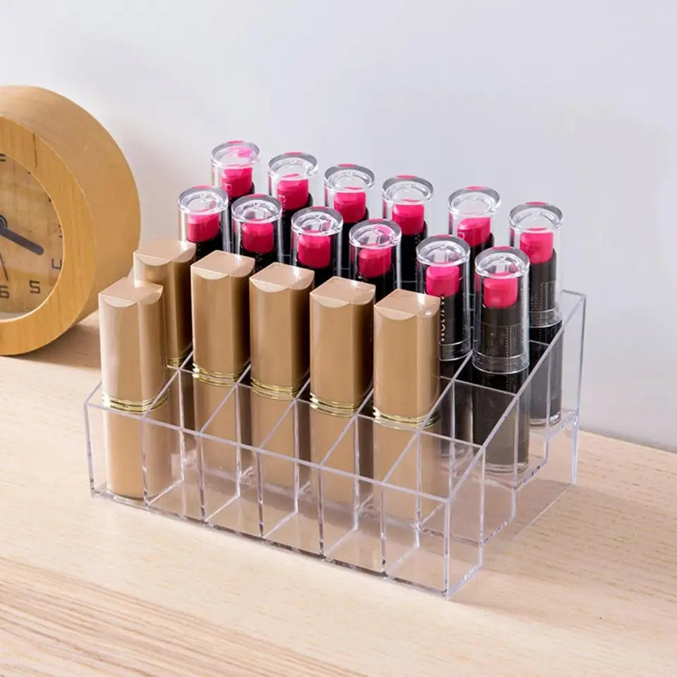 Lipstick Holder, 24 Grid Organizer