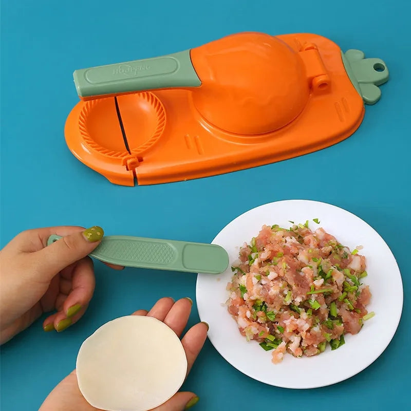 Plastic body Two in One Dumpling Maker