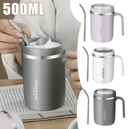 Insulated Coffee Mug With Handle 500 ml