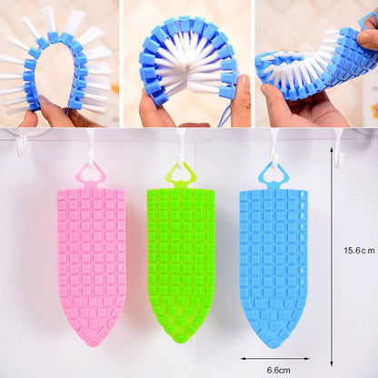 Flexible Plastic Cleaning Brush