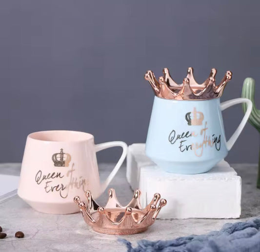 300ml Nordiac Crown Queen of Everything Ceramic Mug