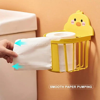 Duck Wall Mounted Toilet Paper Holder