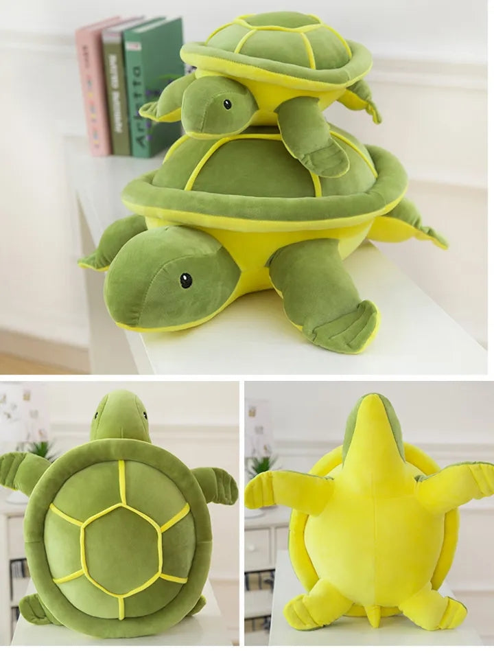 Beautiful turtle stuff toy in 3 sizes.