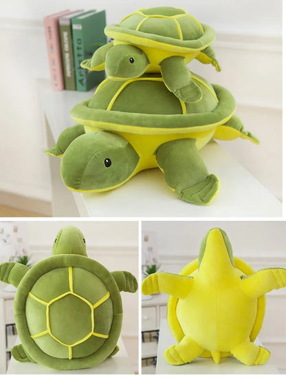 Beautiful turtle stuff toy in 3 sizes.