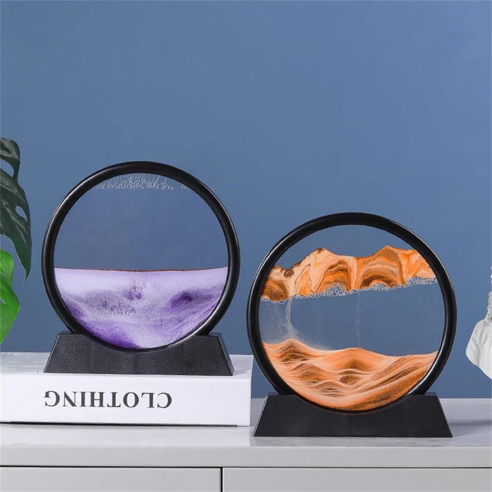 3D Moving Sand Art Home Decor