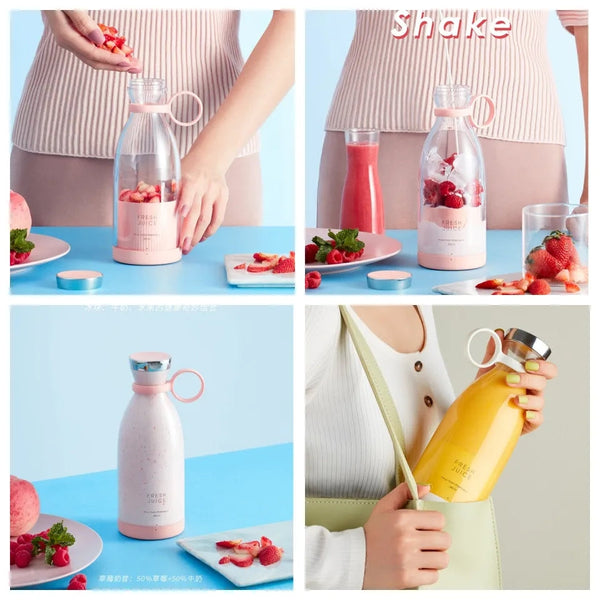 Rechargeable 4 blades juicer