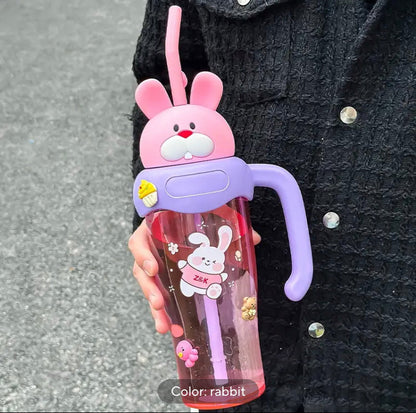 750ml Tumbler Mug with Straw for Kids