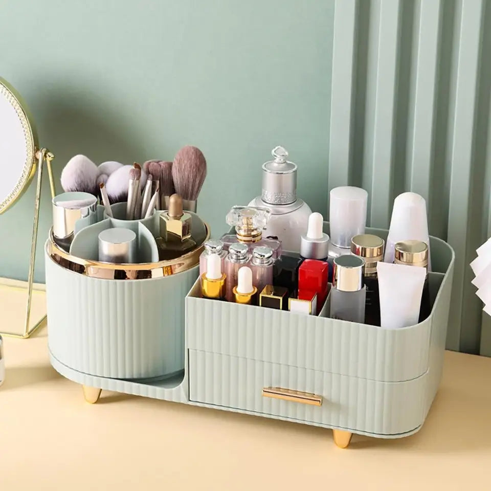 New Elegant Style Brush Holder and Cosmetic Tray