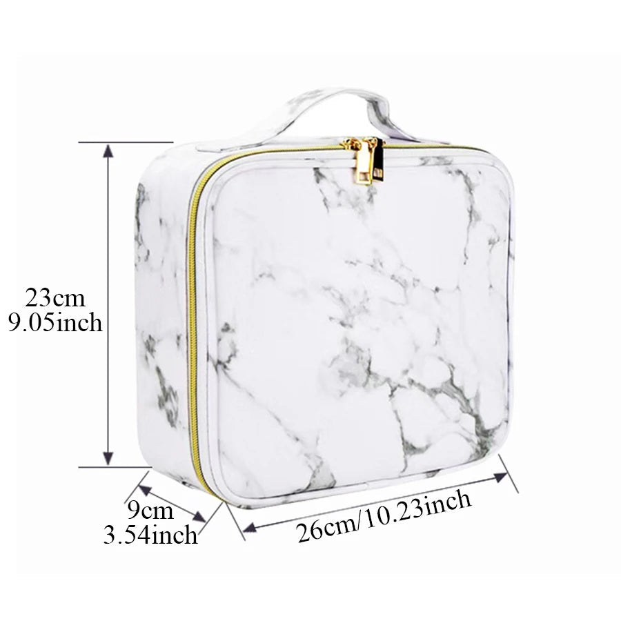 Double Layer Portion Cosmetic Bag