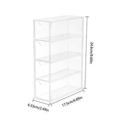4 Layer Acrylic Drawer Storage Box