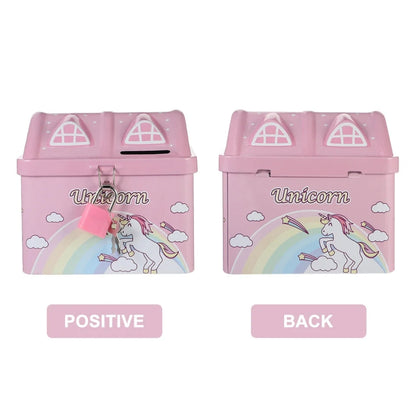 Cute House Shape Money Box