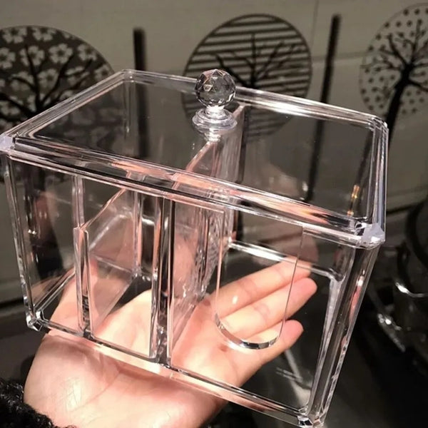 Multi purpose cotton bud and tissue holder