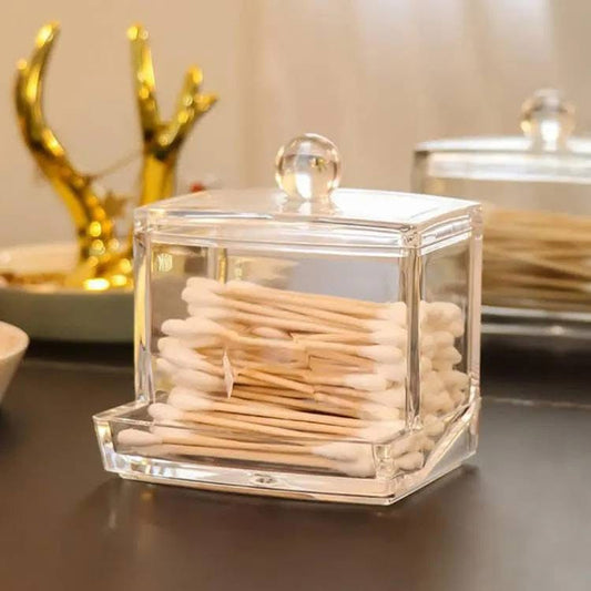 Acrylic Cotton Holder Organizer