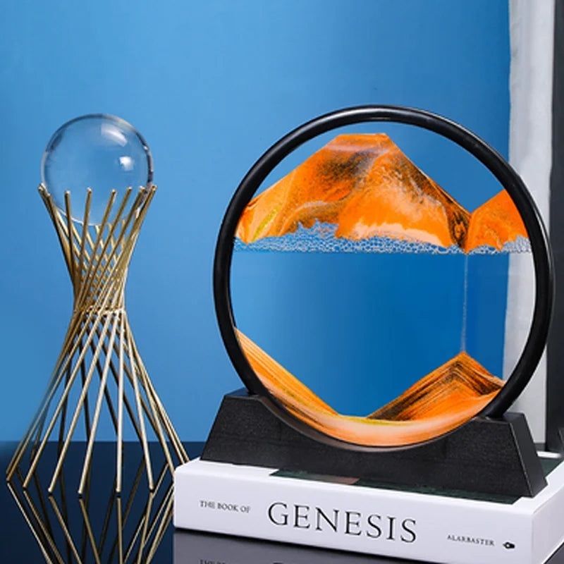 3D Moving Sand Art Home Decor