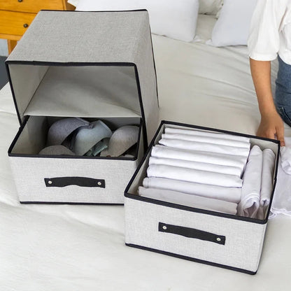 Fabric storage organizer - High quality 2 drawers storage organizer