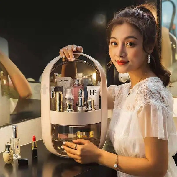 Bigbsize cosmetics organizer with drawers