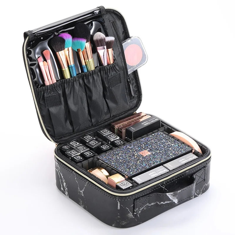 Double Layer Portion Cosmetic Bag