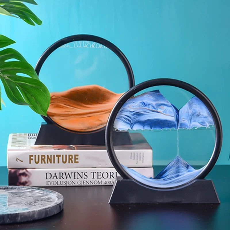 3D Moving Sand Art Home Decor