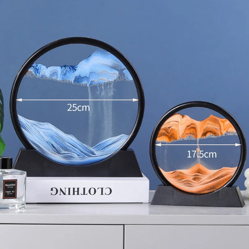 3D Moving Sand Art Home Decor