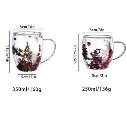 Double Wall Insulated Tea Coffee Glass