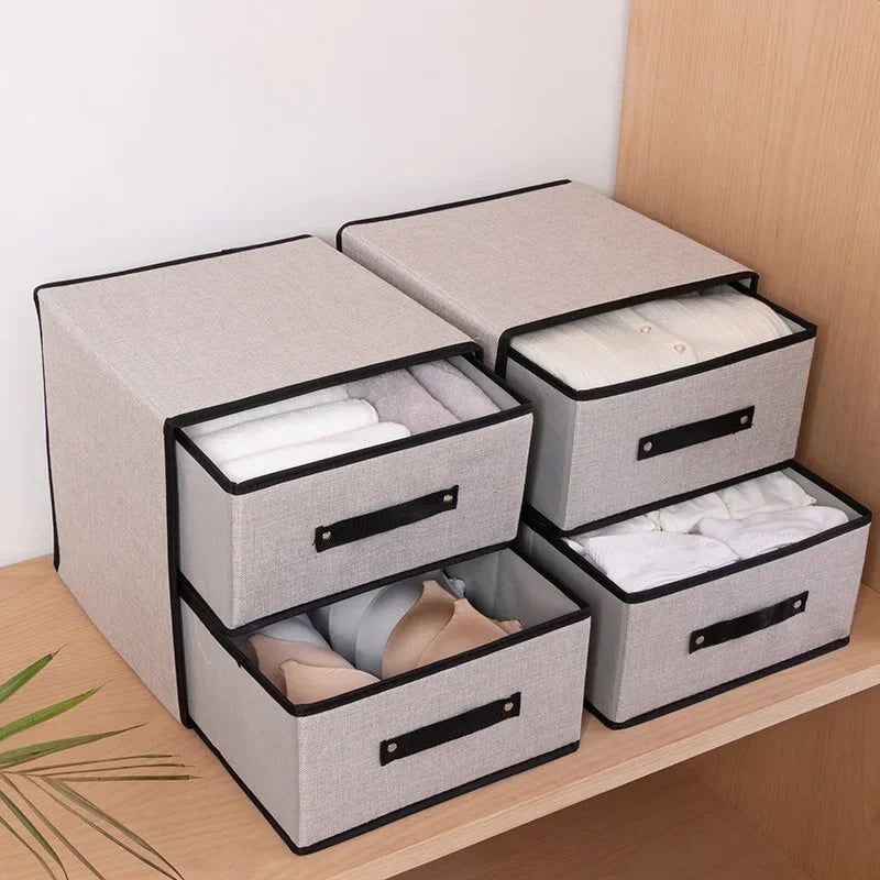 Fabric storage organizer - High quality 2 drawers storage organizer