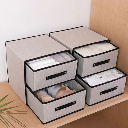 Fabric storage organizer - High quality 2 drawers storage organizer