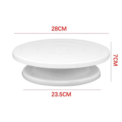 Cake stand rotating cake stand
